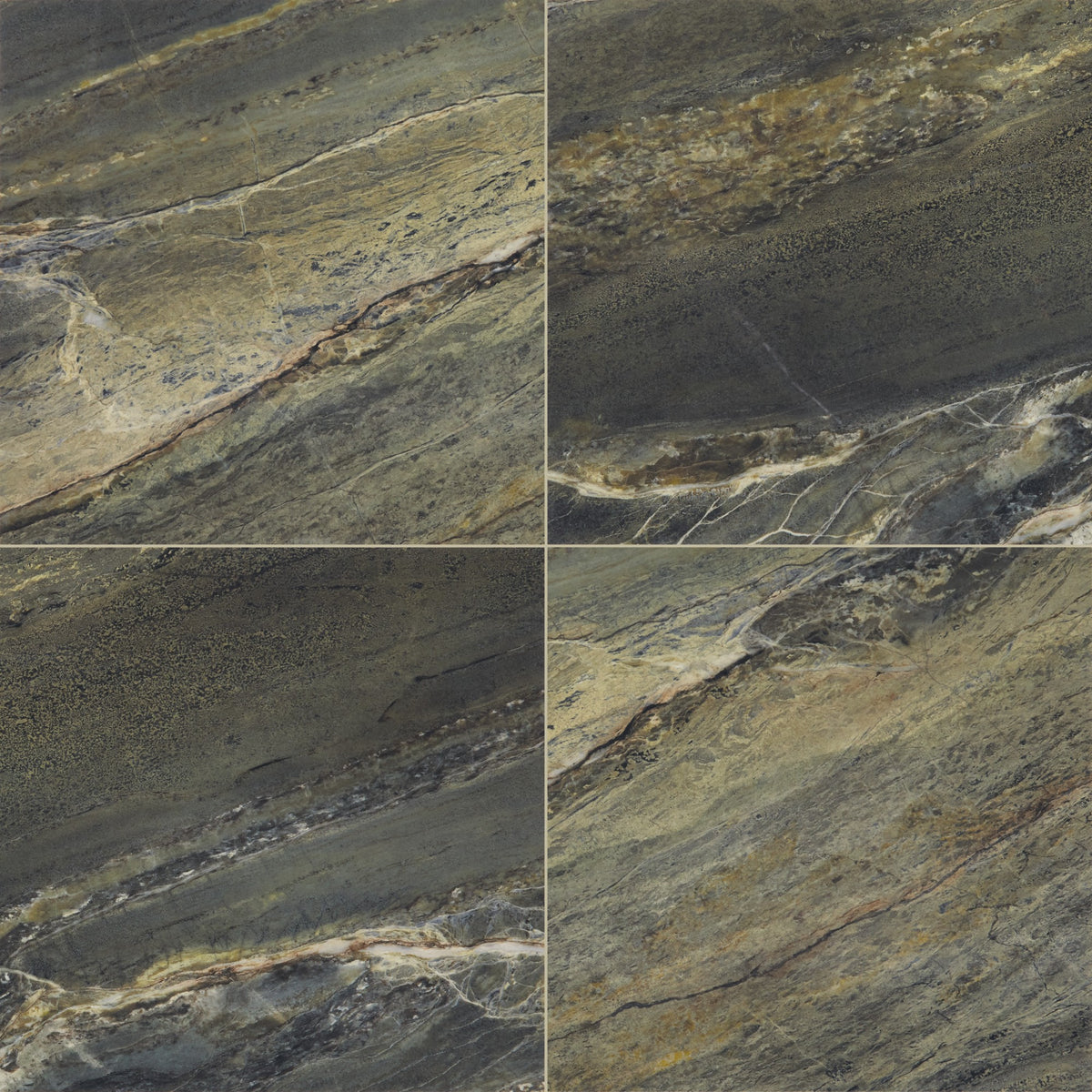 Marazzi Editorial Emerald Cavalli Square 24x24 Polished Floor Tile