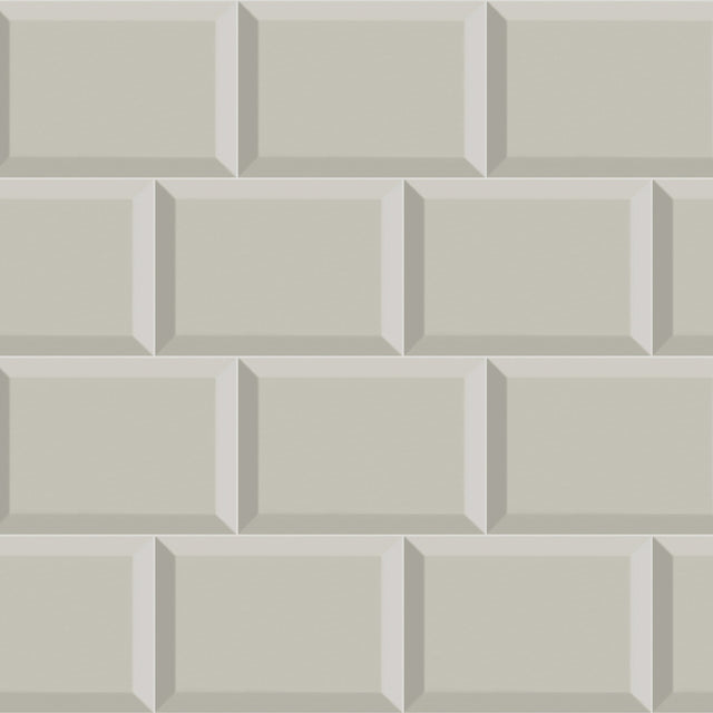 Marazzi Hawthorne Scholarly Gray Rectangle 4x12 Glossy Wall Tile