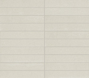 Marazzi Inyo Crema Straight Joint 1x6 Microban Satin Mosaic Tile