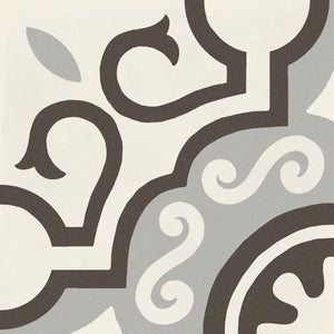 Marazzi D_Segni Parisian Smoke Blend Parisan 8x8 Matte Floor Tile Deco
