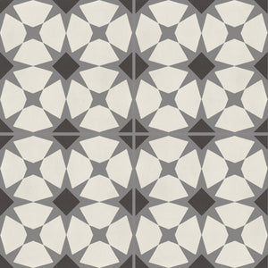 Marazzi D_Segni Starlit Smoke Blend Starlit 8x8 Matte Floor Tile Deco