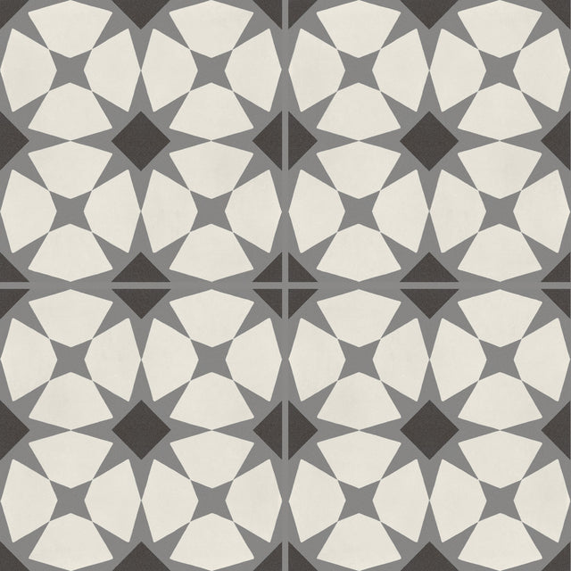 Marazzi D_Segni Starlit Smoke Blend Starlit 8x8 Matte Floor Tile Deco