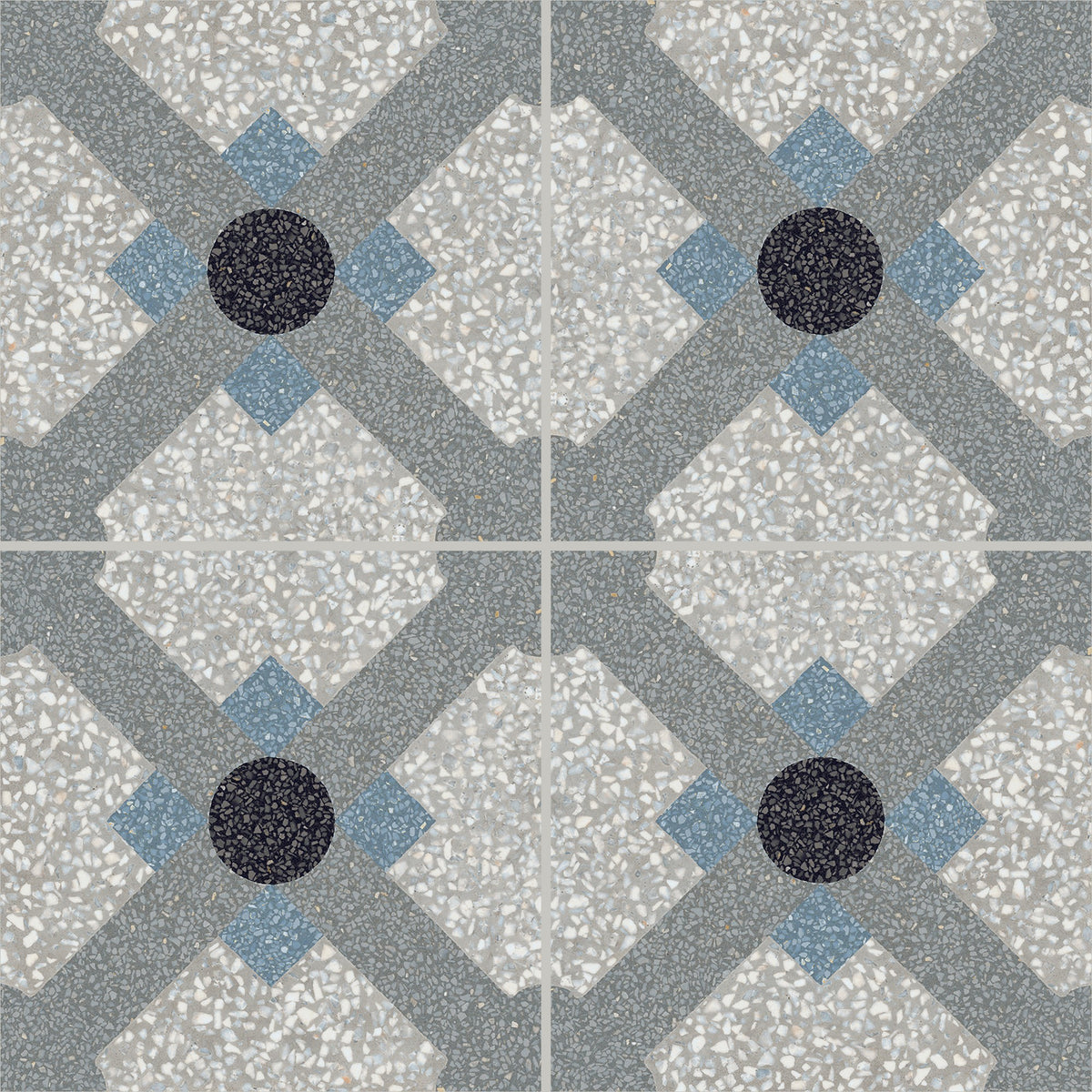 Marazzi D_Segni Terrazzo Chalet Chalet 8x8 Matte Floor Tile Deco