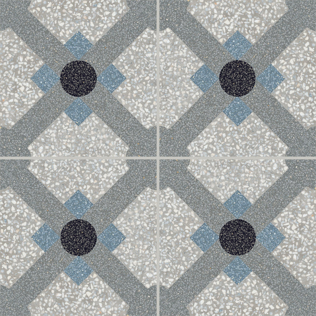 Marazzi D_Segni Terrazzo Chalet Chalet 8x8 Matte Floor Tile Deco