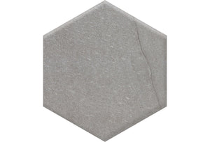 Marazzi Marble Obsession Grigio Hexagon 8x9 Matte Floor Tile