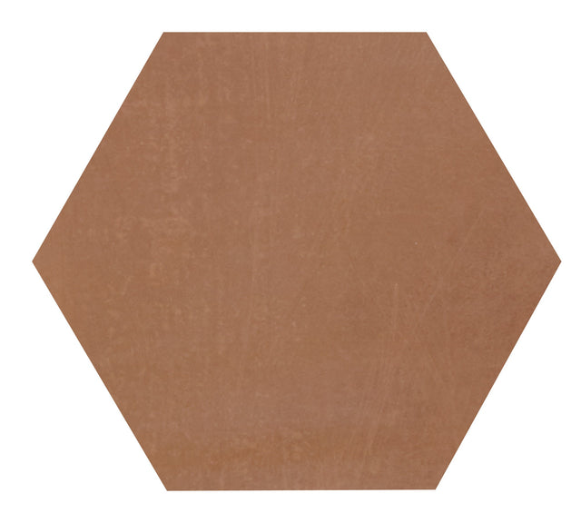 Marazzi Moroccan Concrete Terra Cotta Hexagon 1.5 Matte Mosaic Tile
