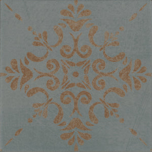 Marazzi Moroccan Concrete Aziza - Blue Gray Aziza 8x8 Matte Floor Tile Deco