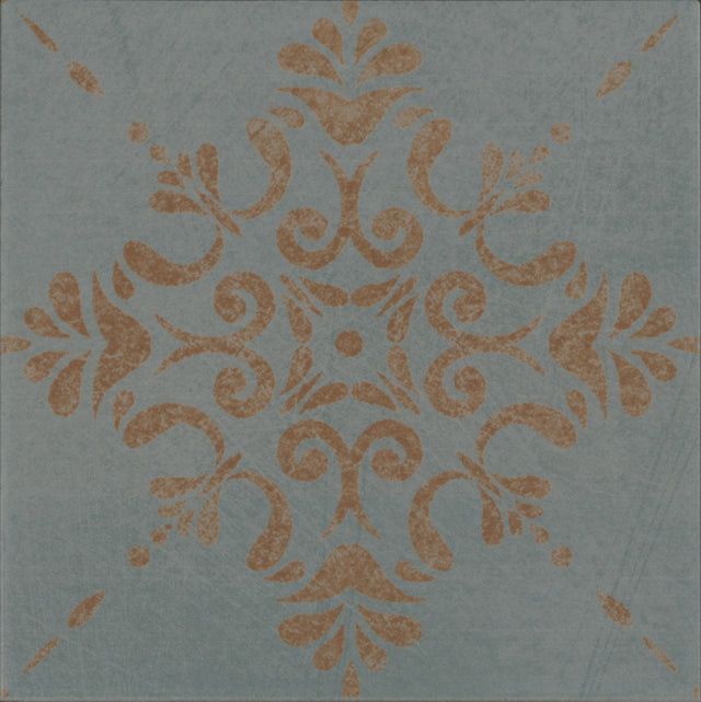 Marazzi Moroccan Concrete Aziza - Blue Gray Aziza 8x8 Matte Floor Tile Deco