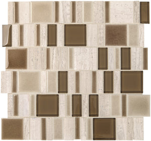 Marazzi Midpark Mosaics Sandbox Square Random 2 Matte Mosaic Tile