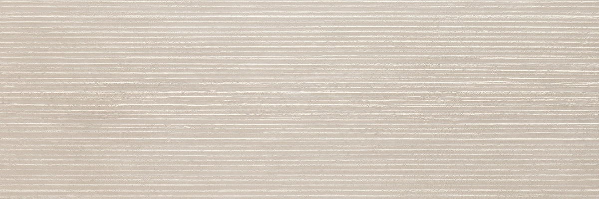 Marazzi Materika Beige Rectangle 16x48 Linear Textured Wall Tile