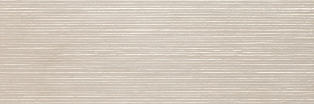 Marazzi Materika Beige Rectangle 16x48 Linear Textured Wall Tile
