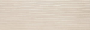Marazzi Materika Beige Rectangle 16x48 Wave Textured Wall Tile