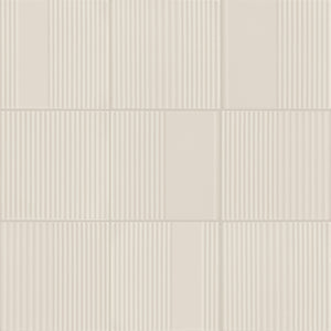 Marazzi Rhyme and Reason Canvas Square 6x6 Ripple Mix Matte Wall Tile