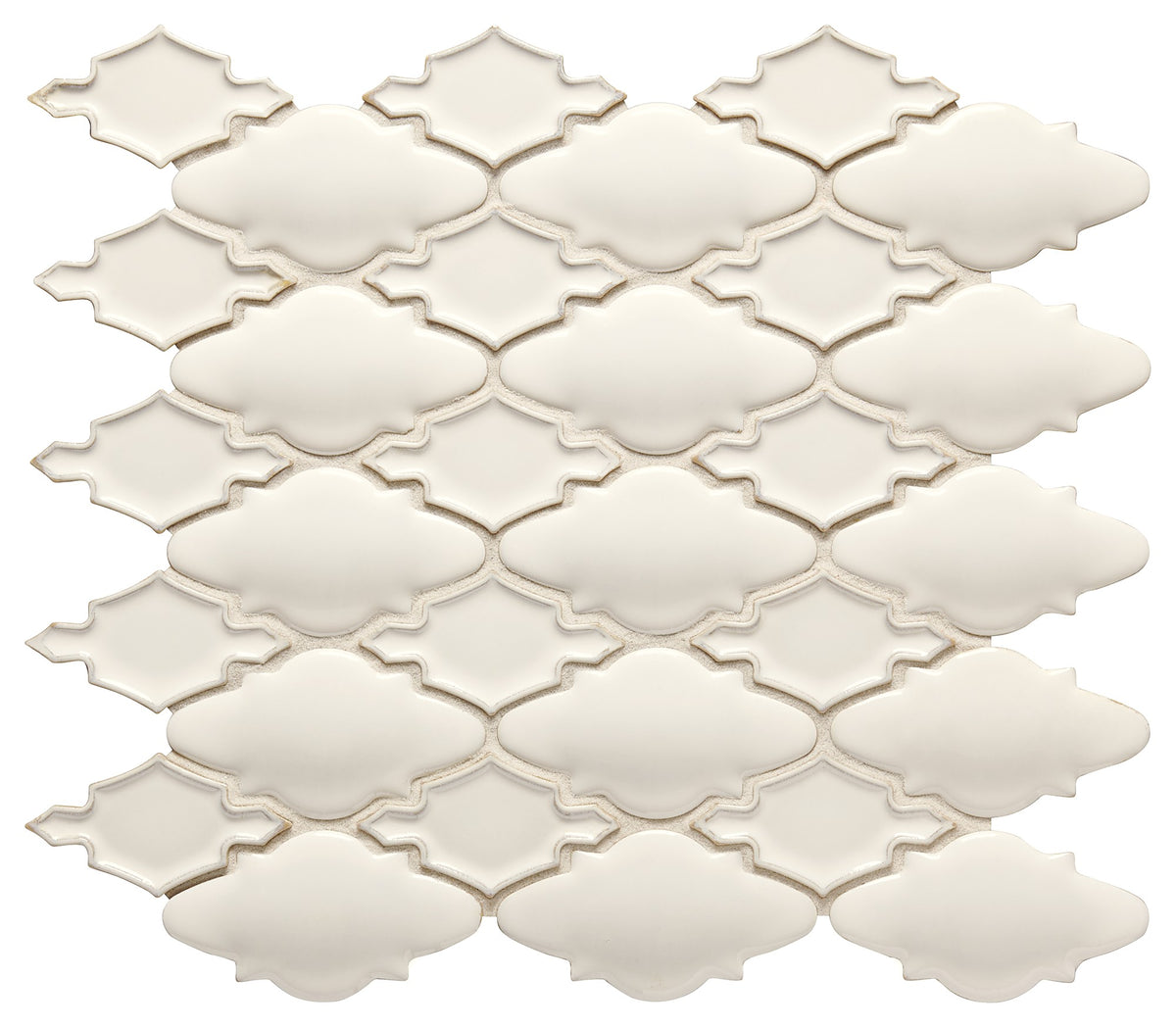 Marazzi Serliana Off White Moroccan Glossy Mosaic Tile