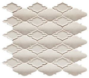 Marazzi Serliana Taupe Moroccan Glossy Mosaic Tile