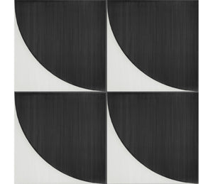 Marazzi Scenario Nero Convex Square 8x8 Convex Matte Floor Tile