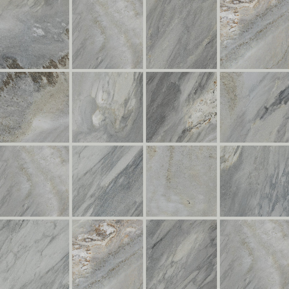 Marazzi Savoir Bleu Straight Joint 3x3 Matte Mosaic Tile
