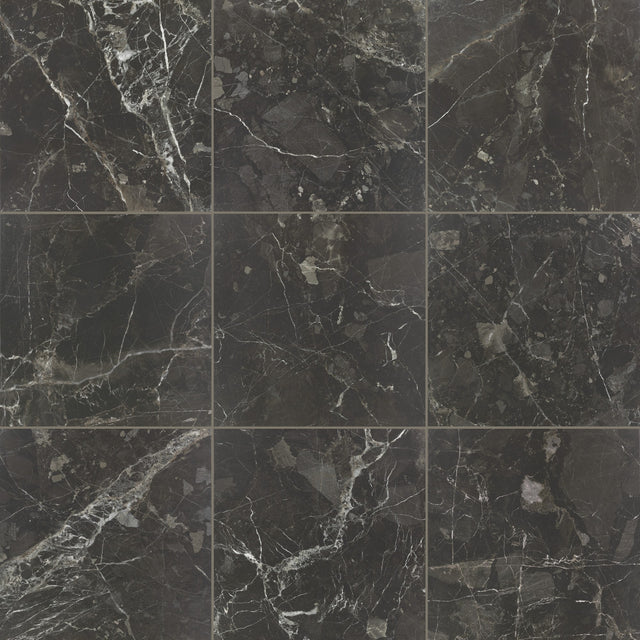 Marazzi Savoir Noir Square 24x24 Matte Floor Tile