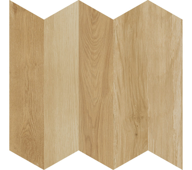 Marazzi Treverksoul Neutral Chevron 4x21 Matte Floor Tile