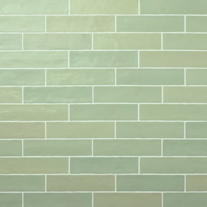 Marazzi Zellige Neo Turchese Rectangle 2x6 Handcrafted Glossy Wall Tile