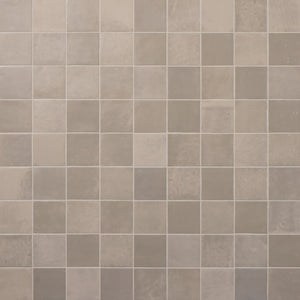 Marazzi Zellige Neo Argilla Square 4x4 Undulated Glossy Wall Tile