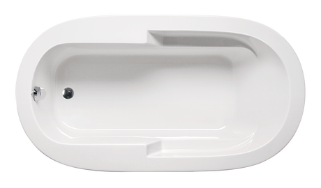 Americh OM6042TA2-WH Madison Oval 6042 - Tub Only / Airbath 2 - White
