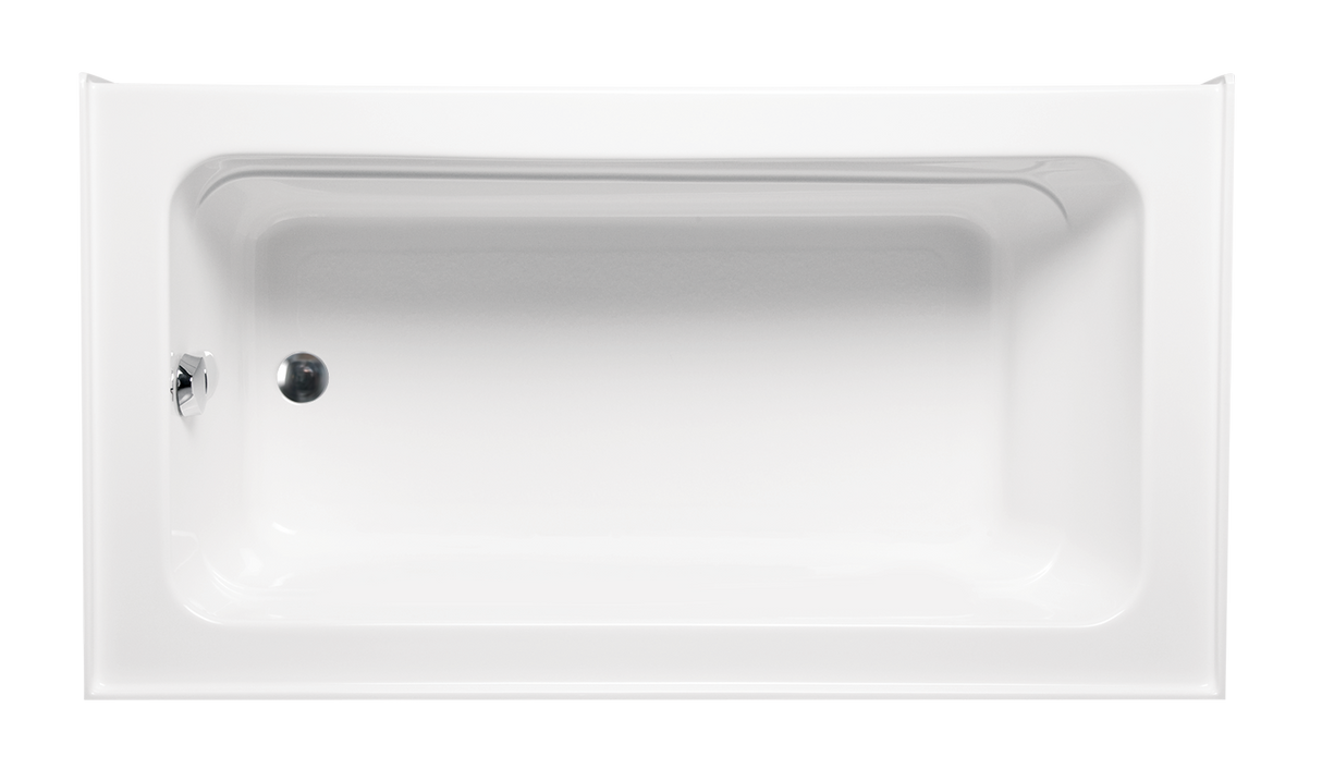 Americh MC6030TLA2-WH Malcolm 6030 Left Hand - Tub Only / Airbath 2 - White