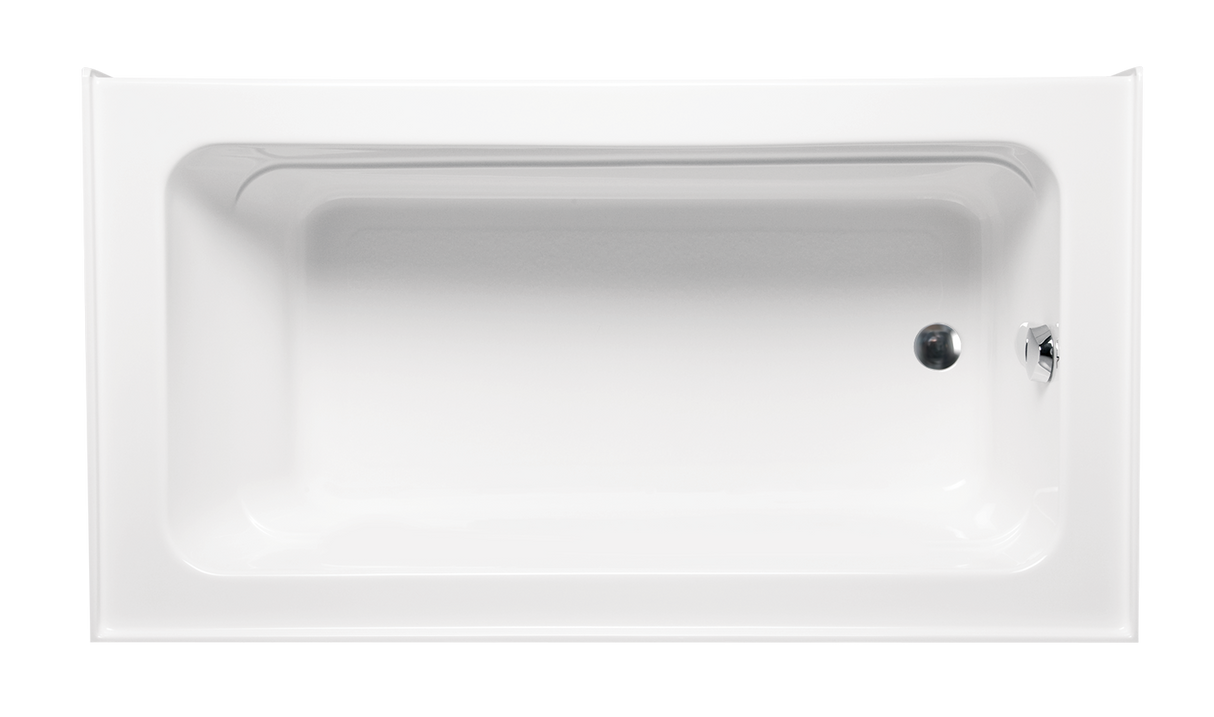 Americh MC6032TRA2-WH Malcolm 6032 Right Hand - Tub Only / Airbath 2 - White