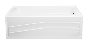 Americh MC6030TRA5-WH Malcolm 6030 Right Hand - Tub Only / Airbath 5 - White