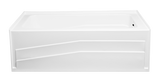 Americh MC6032TRA5-WH Malcolm 6032 Right Hand - Tub Only / Airbath 5 - White