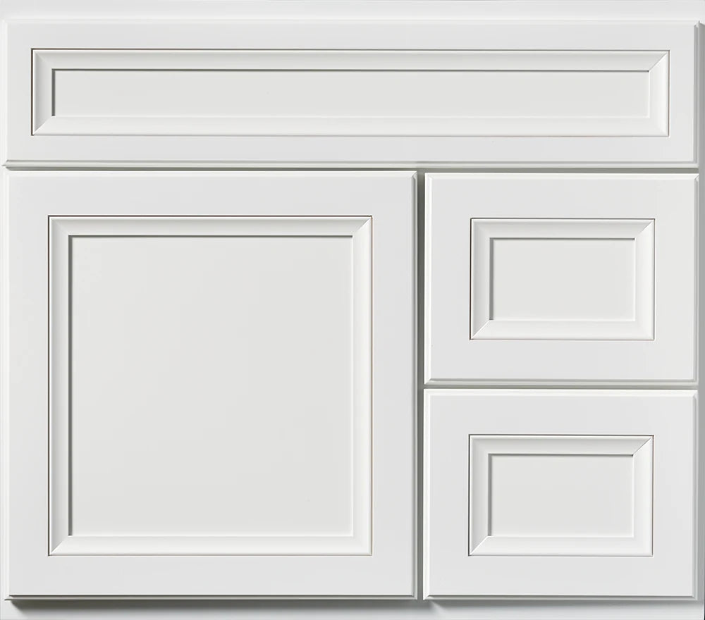 30" White Bertch Vanity