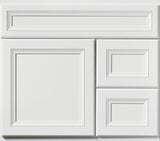 30" White Bertch Vanity