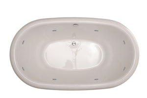 Hydro Systems MRS7040WP-BIS MARISSA 7040 AC W/WHIRLPOOL SYSTEM-BISCUIT