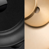Brent 1 Light Matte Black + Vibrant Gold Sconce BRE-A3633-MK-VG