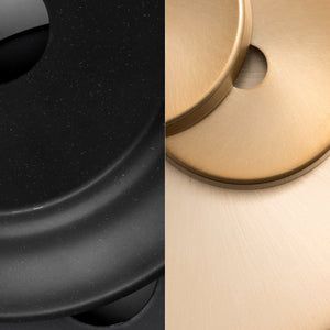 Brent 1 Light Matte Black + Vibrant Gold Sconce BRE-A3633-MK-VG