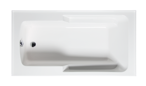 Americh MT6032ADATLA2WH Matty 6032 ADA Left Hand - Tub Only / Airbath 2 - White