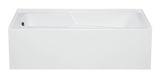 Americh MT6030ADATLA5WH Matty 6030 ADA Left Hand - Tub Only / Airbath 5 - White