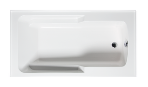 Americh MT6030ADATRA2WH Matty 6030 ADA Right Hand - Tub Only / Airbath 2 - White