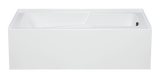 Americh MT6032ADATRA5WH Matty 6032 ADA Right Hand - Tub Only / Airbath 5 - White