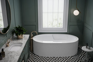 Americh MU7236T-BI Maude 7236 - Tub Only - Biscuit