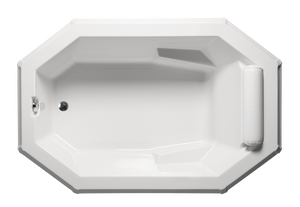 Americh MD7248T2A2-BI Medici II 7248 - Tub Only / Airbath 2 - Biscuit