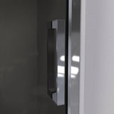DreamLine Mirage-Z 44-48 in. W x 72 in. H Frameless Sliding Shower Door in Brushed Nickel