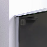 DreamLine Mirage-Z 56-60 in. W x 72 in. H Frameless Sliding Shower Door in Chrome