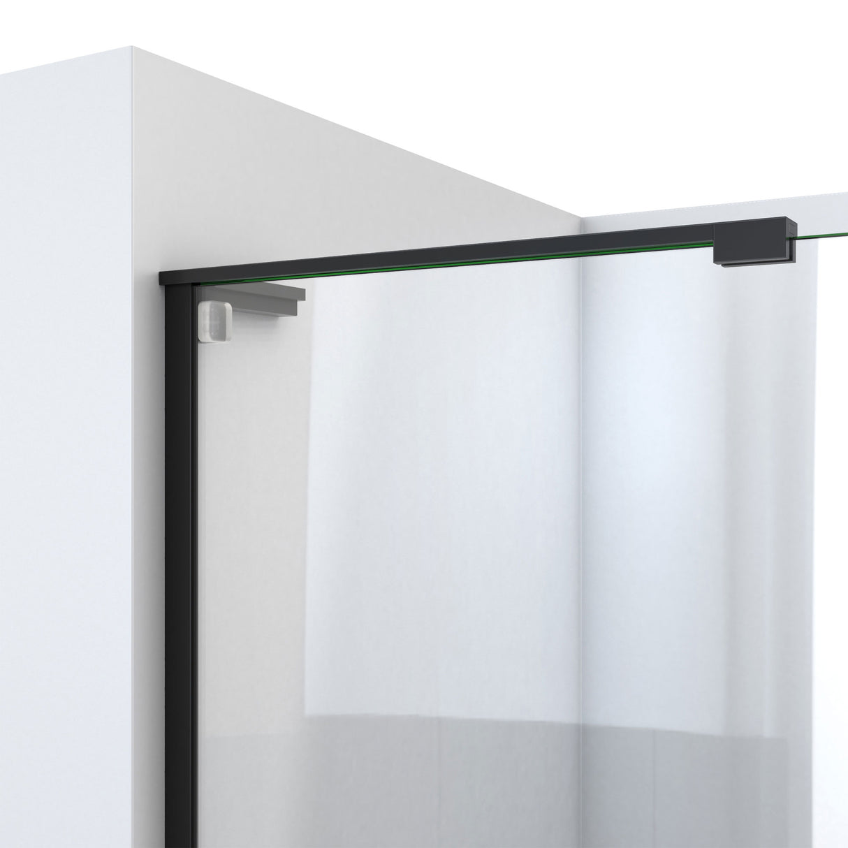DreamLine Mirage-X 56-60 in. W x 58 in. H Frameless Sliding Tub Door in Satin Black