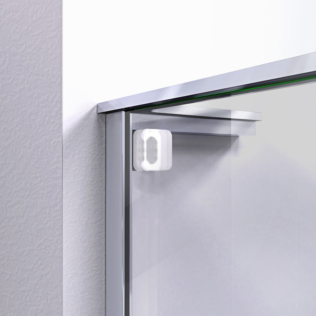 DreamLine Mirage-Z 56-60 in. W x 58 in. H Frameless Sliding Tub Door in Chrome
