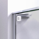 DreamLine Mirage-Z 56-60 in. W x 72 in. H Frameless Sliding Shower Door in Chrome