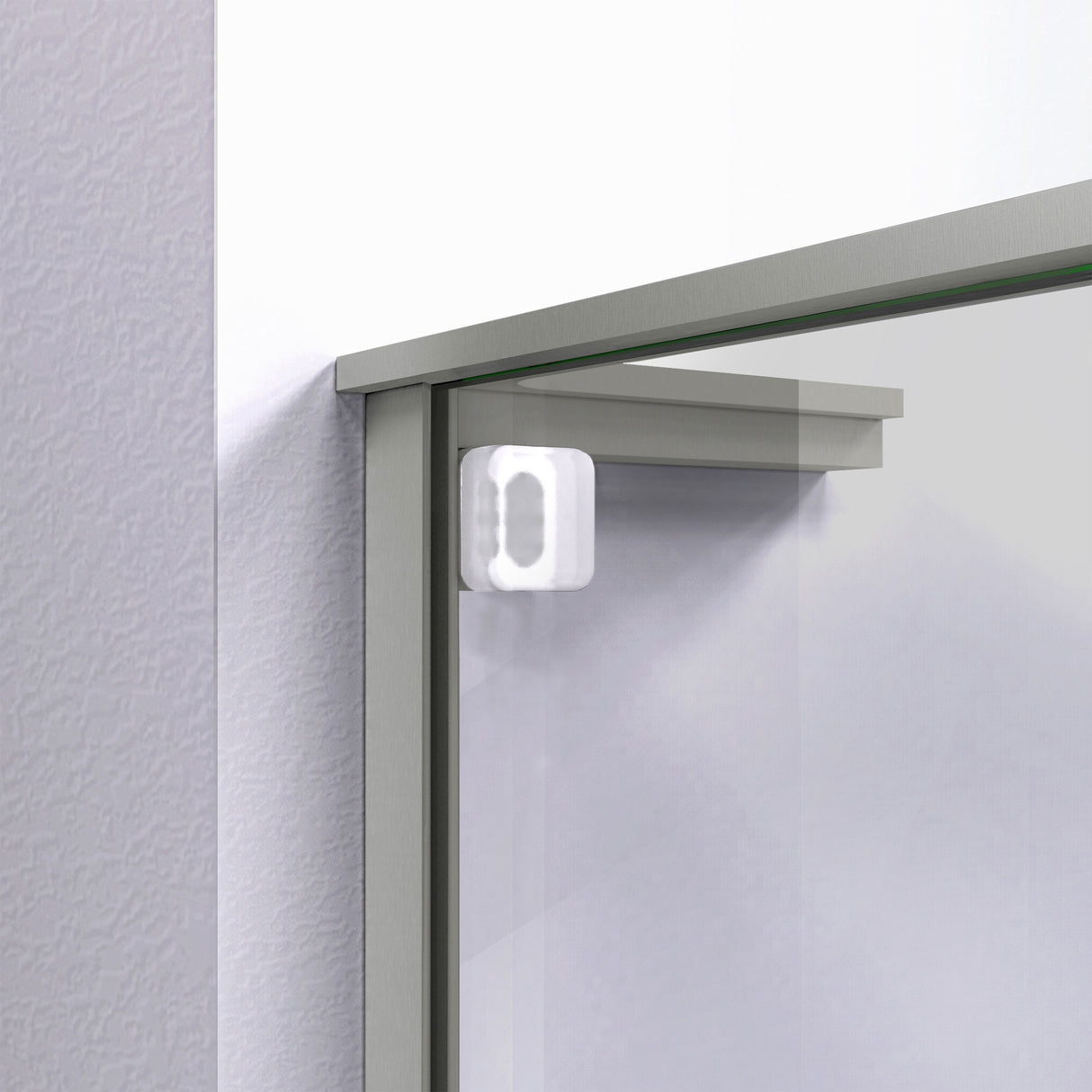 DreamLine Mirage-Z 56-60 in. W x 58 in. H Frameless Sliding Tub Door in Brushed Nickel