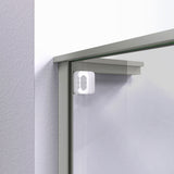 DreamLine Mirage-Z 56-60 in. W x 58 in. H Frameless Sliding Tub Door in Brushed Nickel