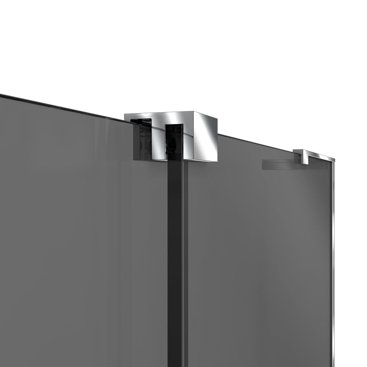 DreamLine Mirage-X 44-48 in. W x 72 in. H Frameless Sliding Shower Door in Chrome