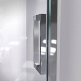 DreamLine Mirage-Z 44-48 in. W x 72 in. H Frameless Sliding Shower Door in Chrome